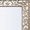 Rococo, speil med ornamenter i champagne - Bilde 4
