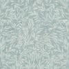Salix Leaves, stilren tapet med bladranker i duck egg - Bilde 2