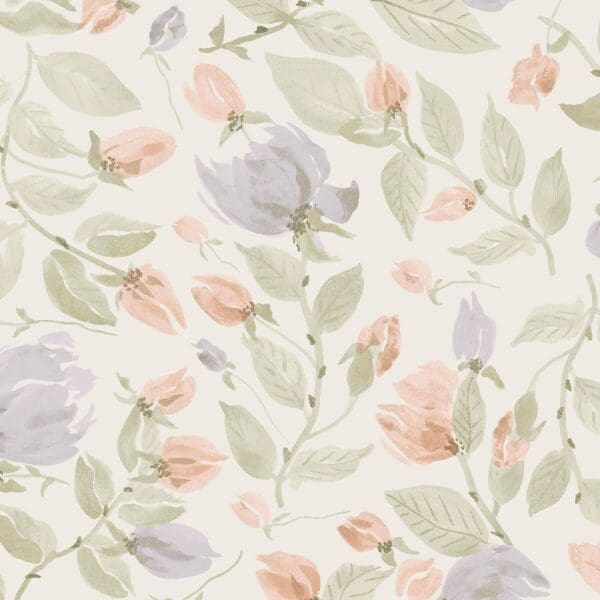 Orisia Peony, landlig tapet med peoner i akvarellstil fra Laura Ashley - Bilde 3
