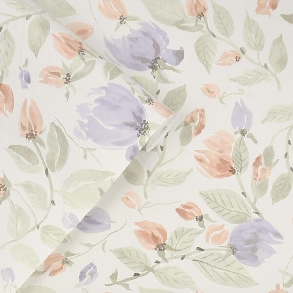 Orisia Peony, landlig tapet med peoner i akvarellstil fra Laura Ashley - Bilde 2