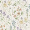 Wild Meadow, landlig tapet med villblomster i rosanyanser fra Laura Ashley - Bilde 3