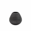 Artistic Chatai, rustikk vase i sort aluminium - Bilde 2