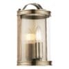 Harrington, vegglampe i antikk messing/glass fra Laura Ashley - Bilde 3