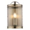 Harrington, vegglampe i antikk messing/glass fra Laura Ashley - Bilde 2