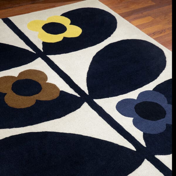 Wild Rose, retro gulvteppe fra Orla Kiely - Bilde 2