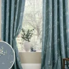 Pussy Willow, ferdigsydde gardiner fra Laura Ashley i mellomblått