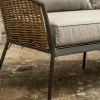 Marzano Lounge Sett, i aluminium med flettedetaljer - Bilde 4