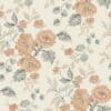 Alyworth Trail, tapet med hibiskusblomster i fersken fra Laura Ashley - Bilde 2