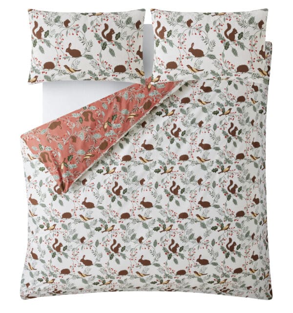 Autumnal Woodland, høstlig sengesett med ekorn fra Laura Ashley - Bilde 5