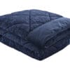 Barley, elegant sengeteppe  i preget midnattsblå fløyel fra Laura Ashley - Bilde 4