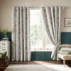 Millhayes, ferdigsydde lystette gardiner med delikat mønster i naturtoner fra Laura Ashley