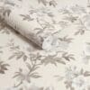 Rosamund, tapet med blomster i  grått fra Laura Ashley - Bilde 3