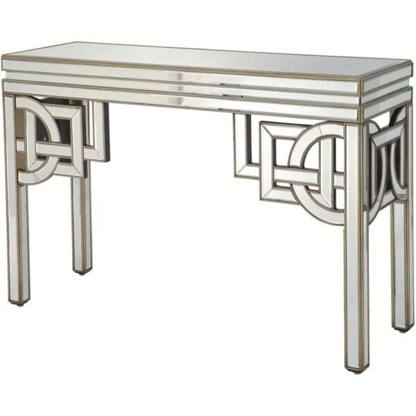 Claridge, konsollbord i speilglass med  mønster i art deco stil - Bilde 2