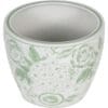 Blomsterpotte i grønt og hvitt fra Laura Ashley D24cm - Bilde 4