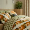 Flower Stripe, retro sengesett i 70`talls stil fra Orla Kiely - Bilde 2
