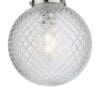 Wayne, taklampe til badet i krom, med kule i glass (IP44) - Bilde 4