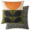 Sunflower, retro pute med stilisert solsikke i orange fra Orla Kiely - Bilde 2