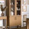 Braystone rustikt vitrineskap i eik fra Laura Ashley