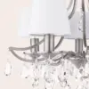 Enstone, elegant taklampe med skjermer og glasskrystaller - Bilde 4