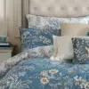 Marlbrook blomstrete putetrekk i blått fra Laura Ashley