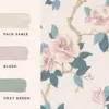 Maya, romantisk og soft blomstrete tapet - Bilde 4