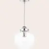 Whitham, pendellampe i krom og glass fra Laura Ashley - Bilde 2