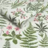 Oshibana, tapet med blomster i friske toner - Bilde 4