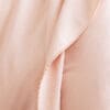 Eclat, strukturvevd flatt laken i rosa bomull fra Le Jacquard Francais - Bilde 2