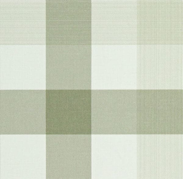 Lincoln gardin og møbelstoff med store ruter i greige/beige