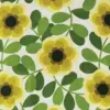 Giant waterlily, retro sengesett med vannliljer i gult og grønt fra Orla Kiely - Bilde 4