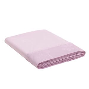 Pois de Senteur, flatt   laken i rosa fra Le Jacquard Francais