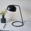 Brair, moderne bordlampe i matt sort - Bilde 3
