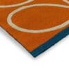 Orla Kiely, Linear Stem retro utendørsteppe i orange - Bilde 6