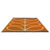 Orla Kiely, Linear Stem retro utendørsteppe i orange - Bilde 5