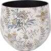 stor blomsterpotte i emaljert jern fra Laura Ashley