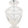 Meredith, klassisk, massiv lampefot i slepet glass - Bilde 6