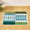 Stem Check, retro håndklær i turkis og grønt fra Orla Kiely - Bilde 3
