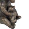 Dekorativ skulptur, Bjørnemor m/bjørneunge i bronsefinish - Bilde 6