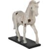 Hesteskulptur i antikk finish - Bilde 5