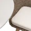 Avena, spisegruppe i flettet pil og akasietre - Bilde 4