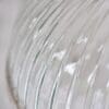 Hansen, industriell pendellampe i krom og ribbet glass - Bilde 4