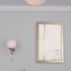 Barclay, stor takplafond til bad i messing med hvit glasskuppel (IP44) - Bilde 5