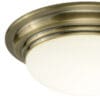 Barclay, stor takplafond til bad i messing med hvit glasskuppel (IP44) - Bilde 2