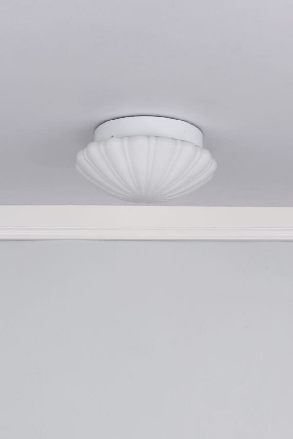 Cafe, plafond til badet i frostet hvitt opalglass (IP44) - Bilde 2