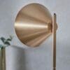 Cape, stilren, moderne gulvlampe i antikk messing - Bilde 5