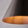 Cape, stilren moderne pendellampe i antikk bronse - Bilde 5