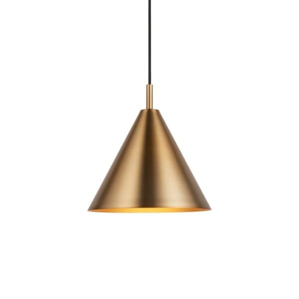 Cape, stilren moderne pendellampe i antikk messing - Bilde 7