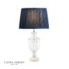 Meredith, klassisk, lampefot i slepet glass - Bilde 3