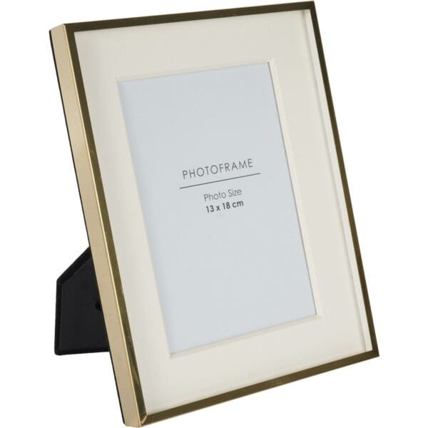 Strand, Minimalistisk fotoramme i i gull (13*18cm) - Bilde 3