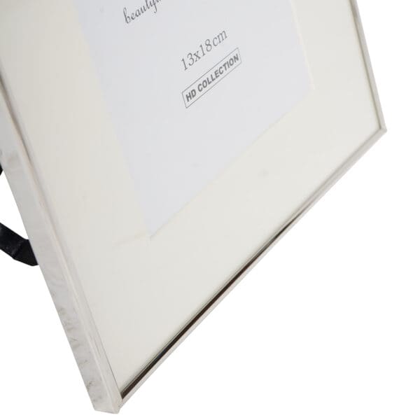 Pall, minimalistisk fotoramme i krom (13*18cm) - Bilde 4